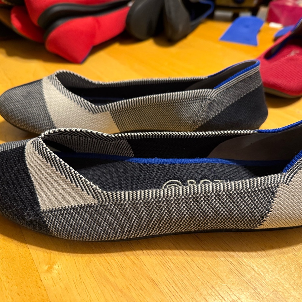 Rothy's Women's Flats - Black and Blue